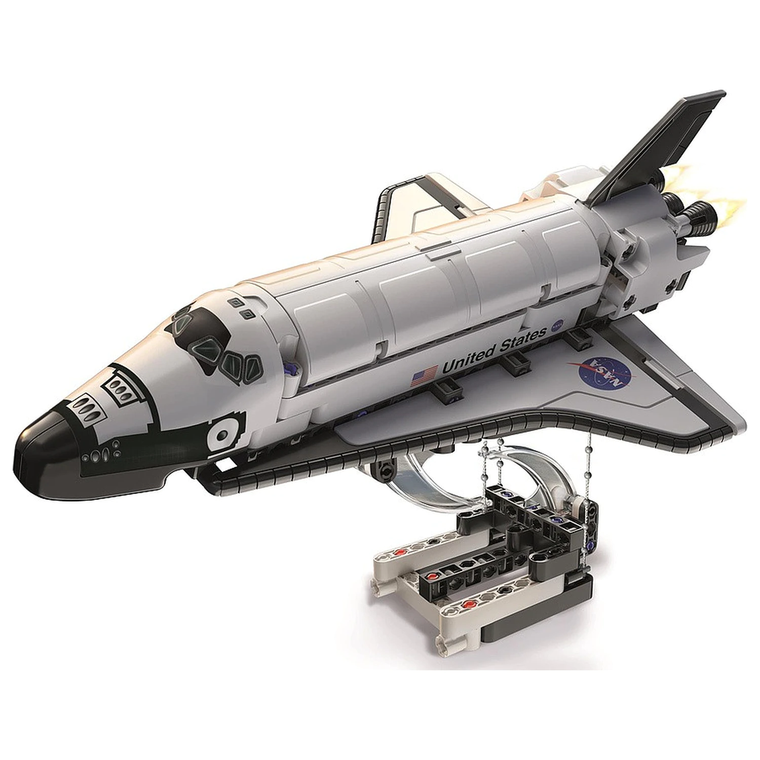 NASA Space Shuttle Mechanics Stavebná hračka produktová fotografia