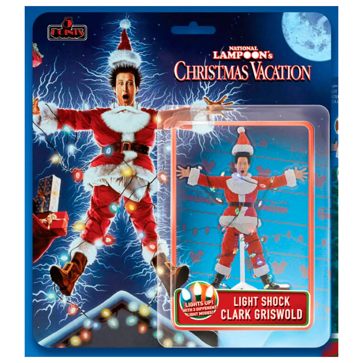 National Lampoon´s Christmas Vacation Clark Griswold Light Shock figúrka 10cm produktová fotografia