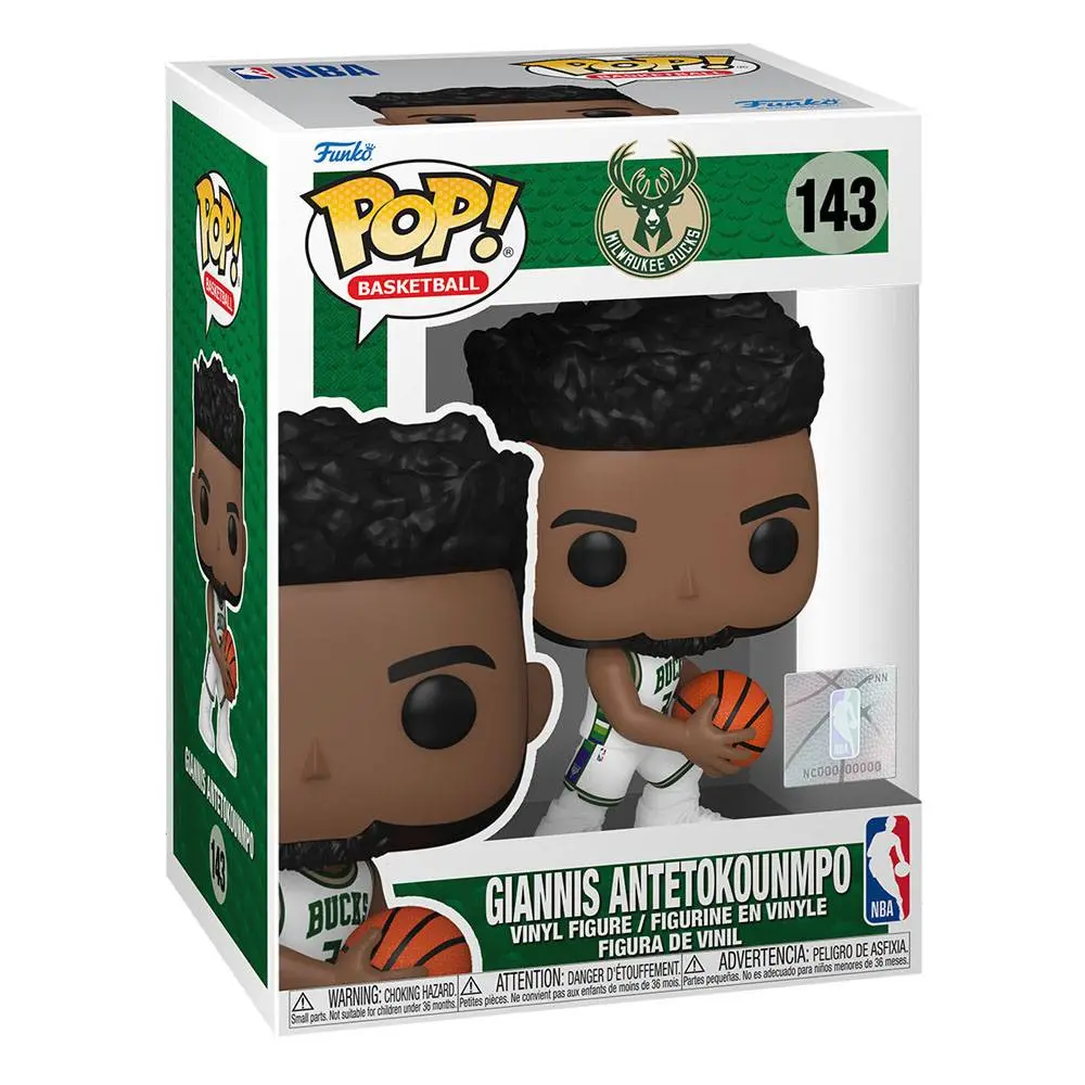 NBA Bucks POP! Basketbalová vinylová figúrka Giannis (City Edition 2021) 9 cm produktová fotografia