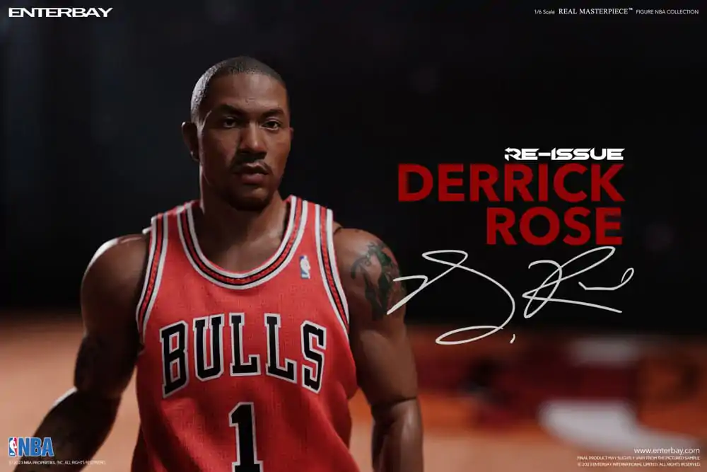 NBA Collection Real Masterpiece Akčná figúrka 1/6 Derrick Rose Limited Retro Edition 30 cm produktová fotografia