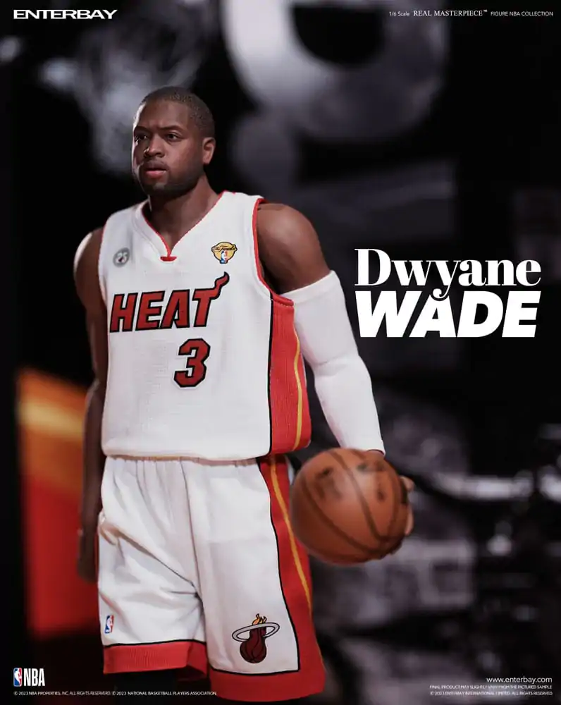 NBA Collection Real Masterpiece akčná figúrka 1/6 Dwyane Wade 30 cm produktová fotografia