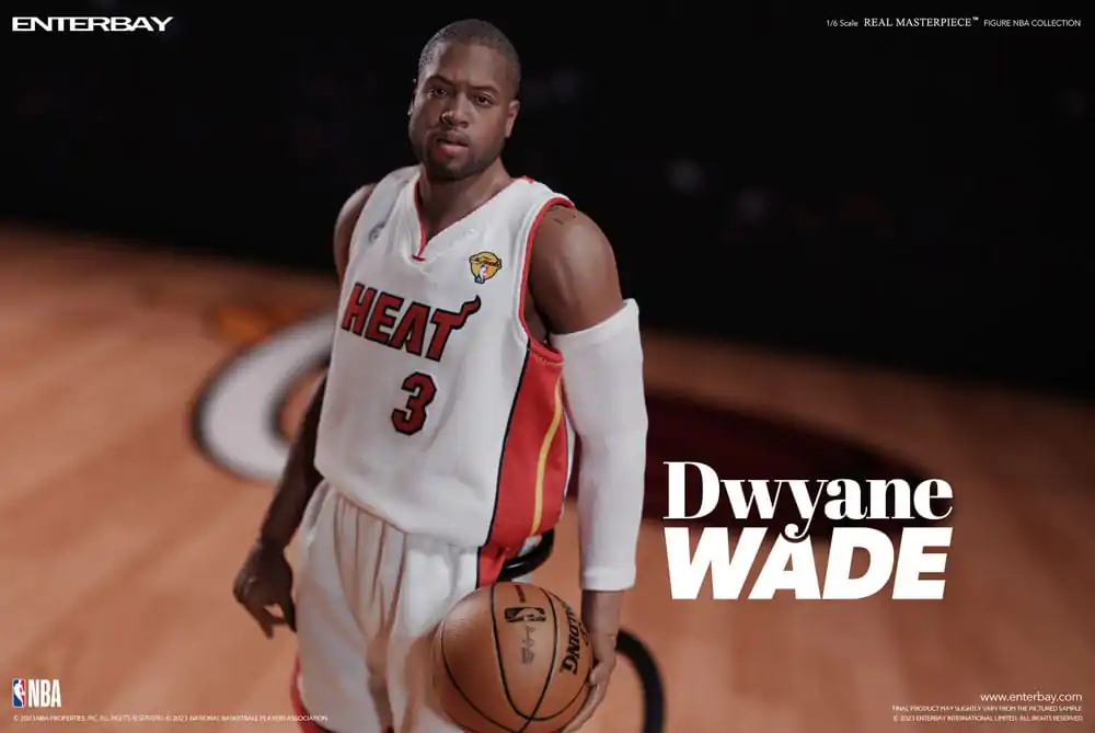 NBA Collection Real Masterpiece akčná figúrka 1/6 Dwyane Wade 30 cm produktová fotografia