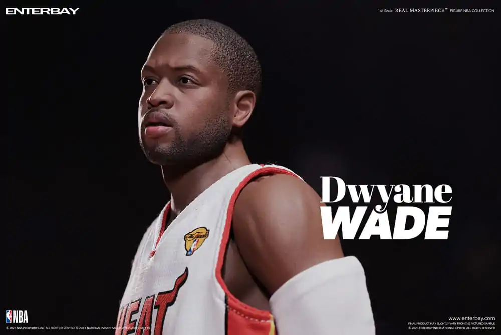 NBA Collection Real Masterpiece akčná figúrka 1/6 Dwyane Wade 30 cm produktová fotografia