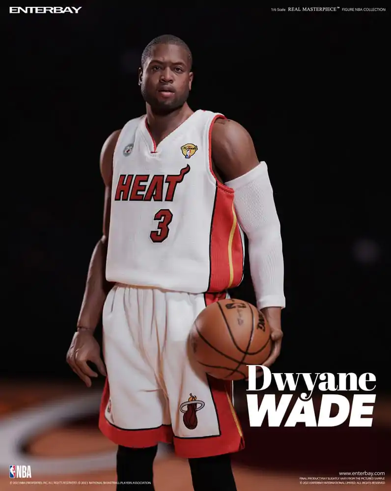 NBA Collection Real Masterpiece akčná figúrka 1/6 Dwyane Wade 30 cm produktová fotografia