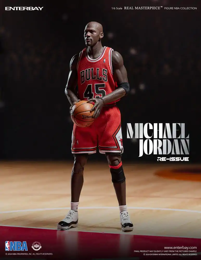 NBA Collection Real Masterpiece Akčná figúrka 1/6 Michael Jordan I'm Back Edition Limited 30 cm produktová fotografia