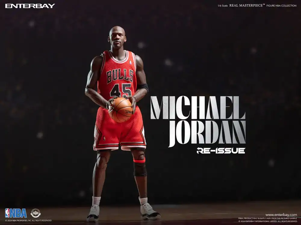 NBA Collection Real Masterpiece Akčná figúrka 1/6 Michael Jordan I'm Back Edition Limited 30 cm produktová fotografia