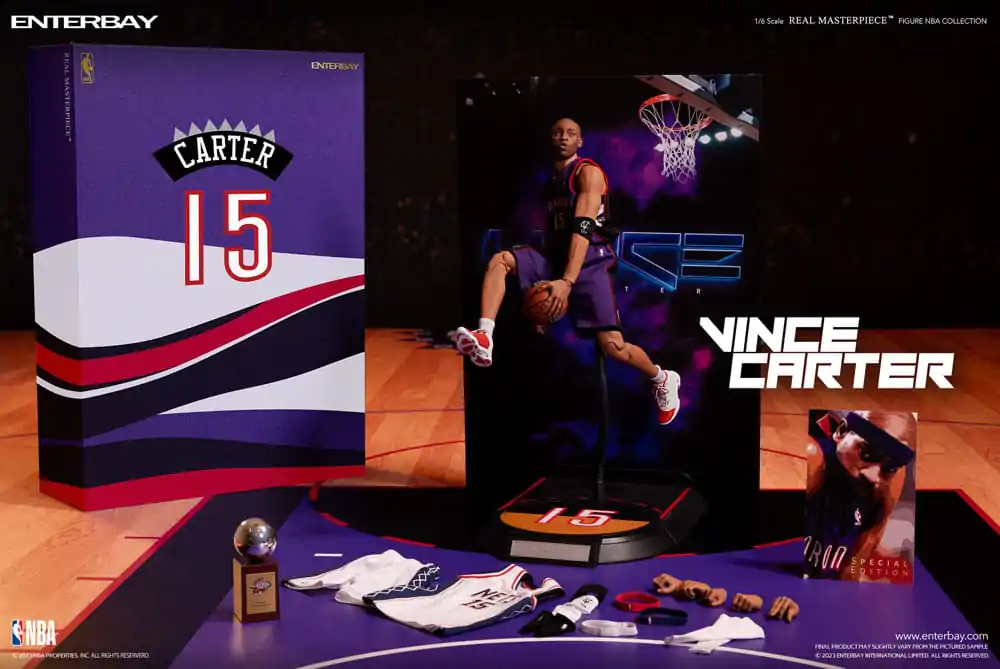 NBA Collection Real Masterpiece Akčná figúrka 1/6 Vince Carter Special Edition 30 cm produktová fotografia