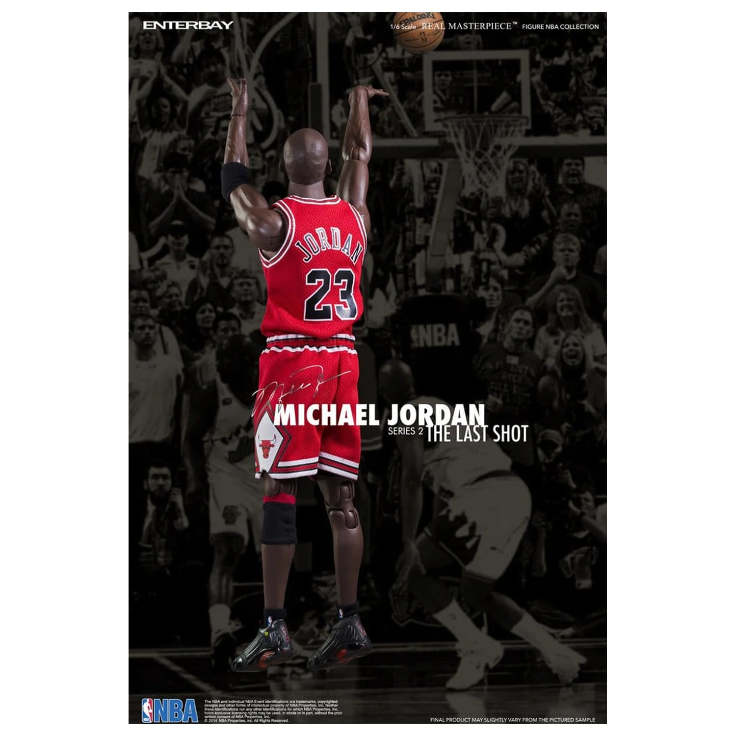 NBA Collection Real Masterpiece akčná figúrka 1/6 Michael Jordan Series 2 (Road Jersey Edition) 33 cm produktová fotografia