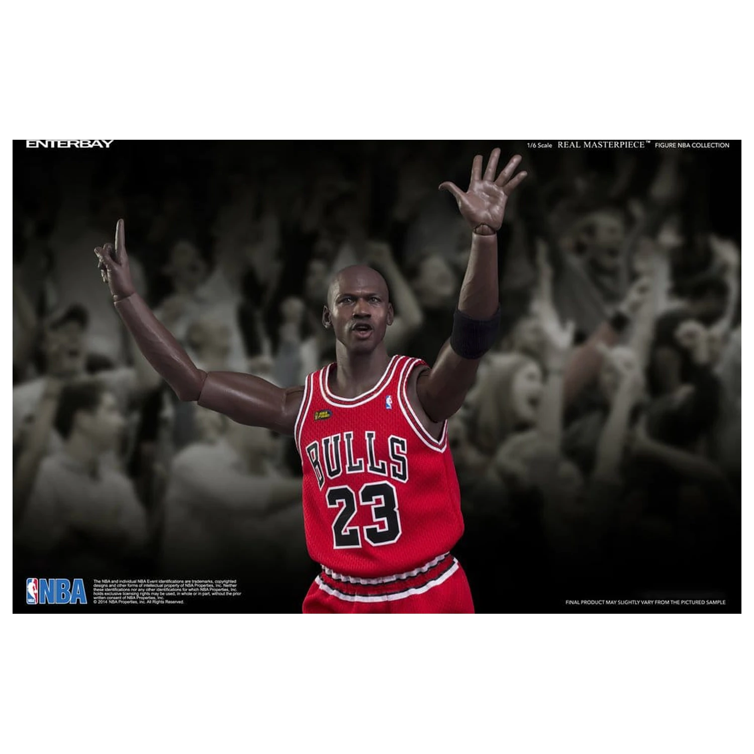 NBA Collection Real Masterpiece akčná figúrka 1/6 Michael Jordan Series 2 (Road Jersey Edition) 33 cm produktová fotografia