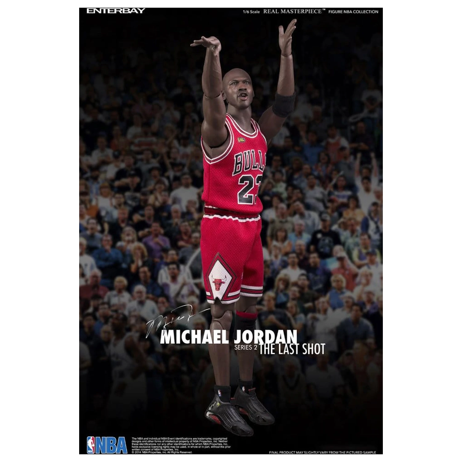 NBA Collection Real Masterpiece akčná figúrka 1/6 Michael Jordan Series 2 (Road Jersey Edition) 33 cm produktová fotografia