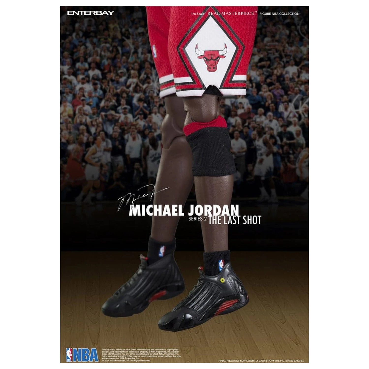 NBA Collection Real Masterpiece akčná figúrka 1/6 Michael Jordan Series 2 (Road Jersey Edition) 33 cm produktová fotografia