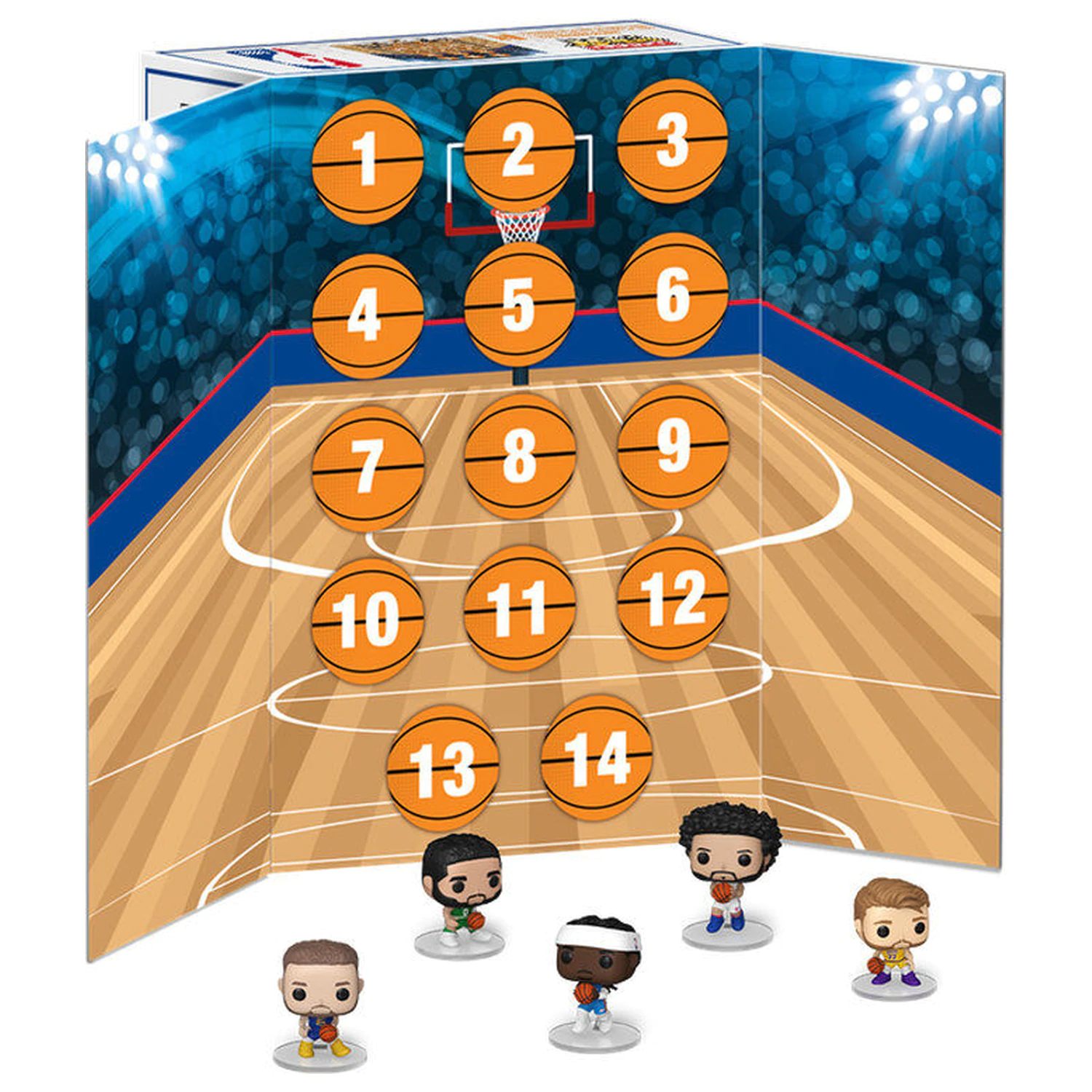 Funko Pocket Pop Adventný kalendár NBA produktová fotografia