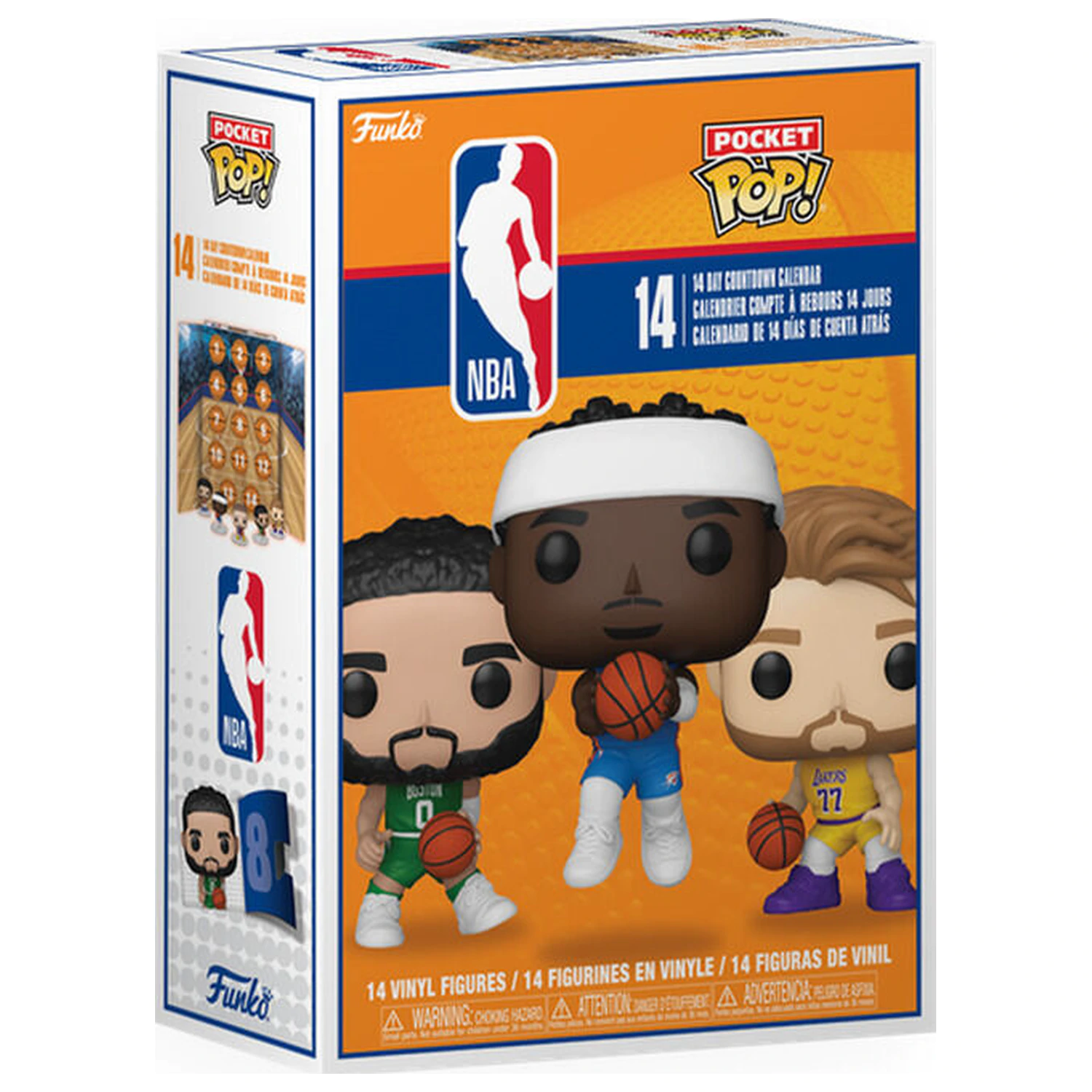 Funko Pocket Pop Adventný kalendár NBA produktová fotografia