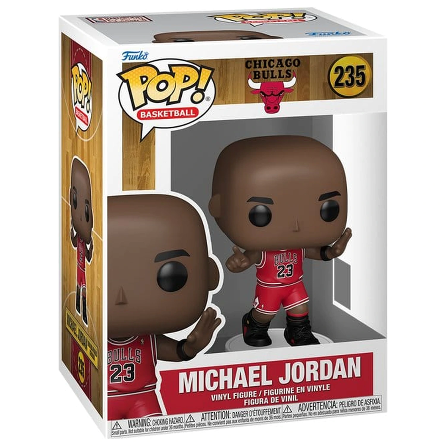 NBA Funko POP! basketbalová vinylová figúrka Bulls- Michael Jordan (6th Ring) 9 cm produktová fotografia