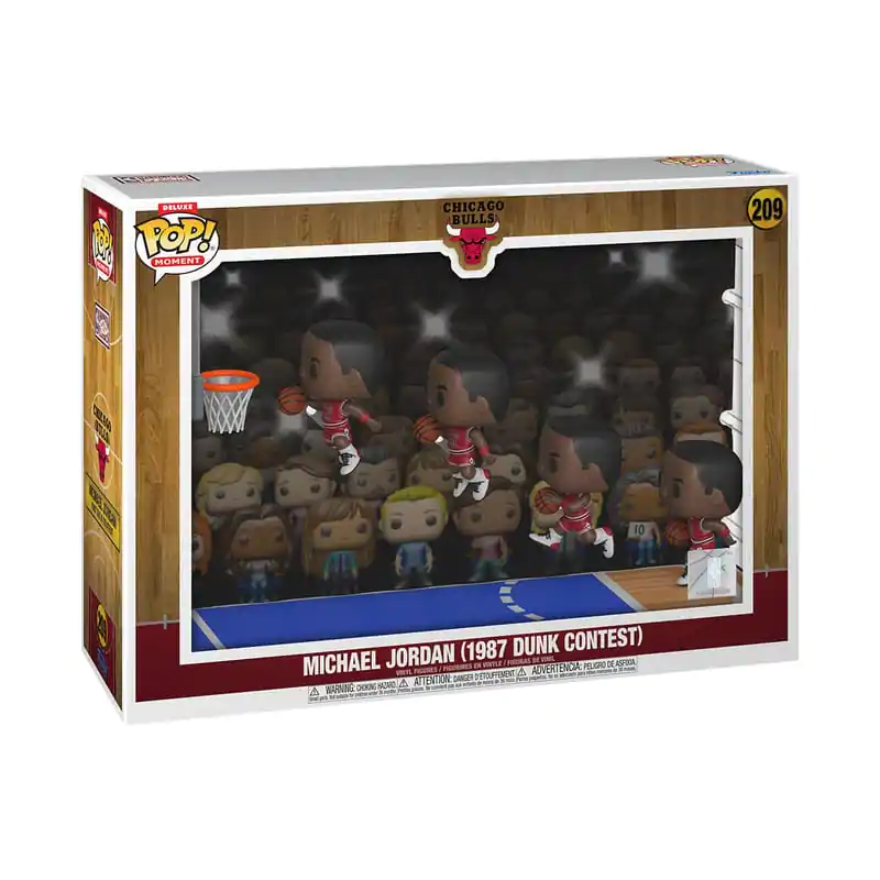 NBA Funko POP Moments Deluxe vinylové figúrky Bulls-MJ ('87 Dunk Contest) 9 cm produktová fotografia