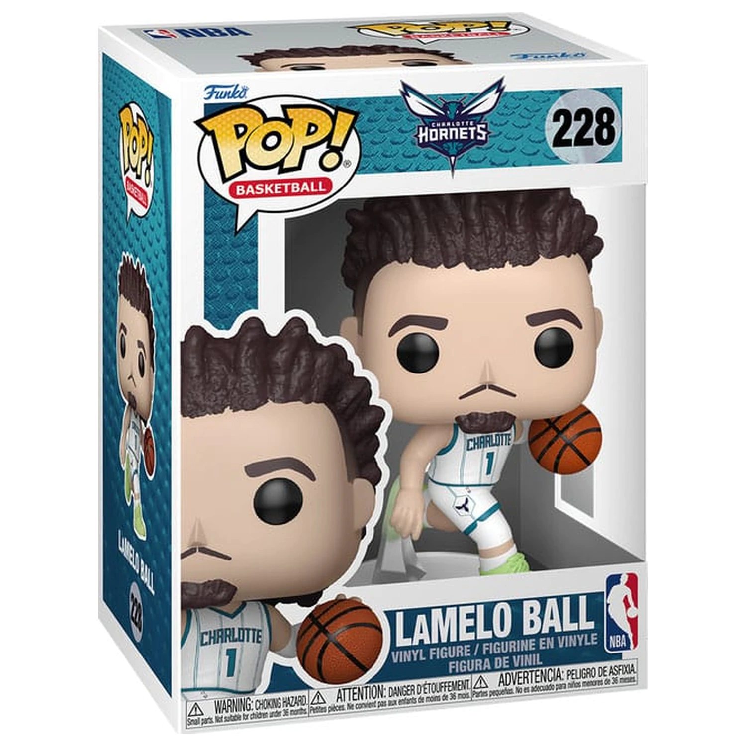 NBA Legends Funko POP! Sports Vinylová figúrka Hornets- Lamelo Ball (Domáca) 9 cm produktová fotografia