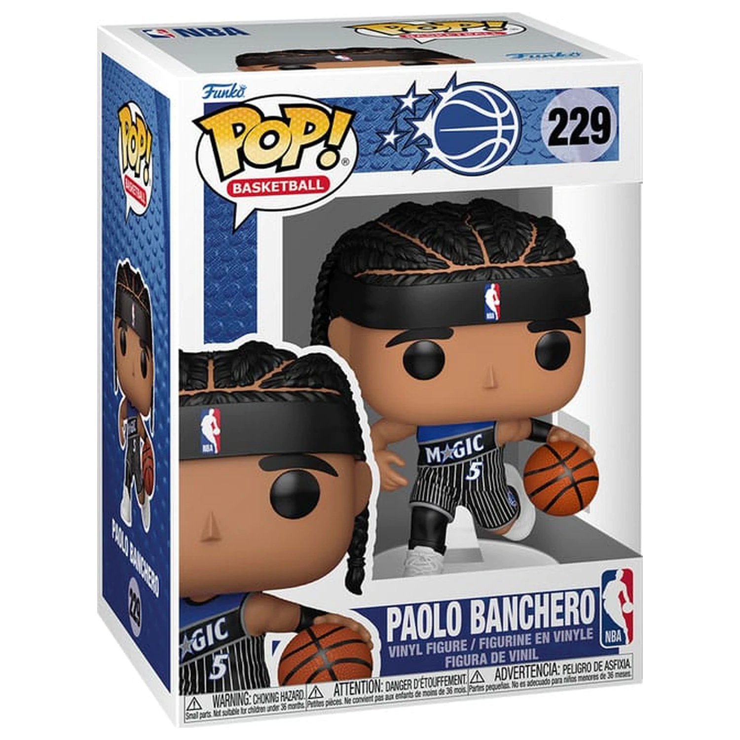NBA Legends Funko POP! Sports Vinylová figúrka Magic- Paolo Banchero (Black) 9 cm produktová fotografia