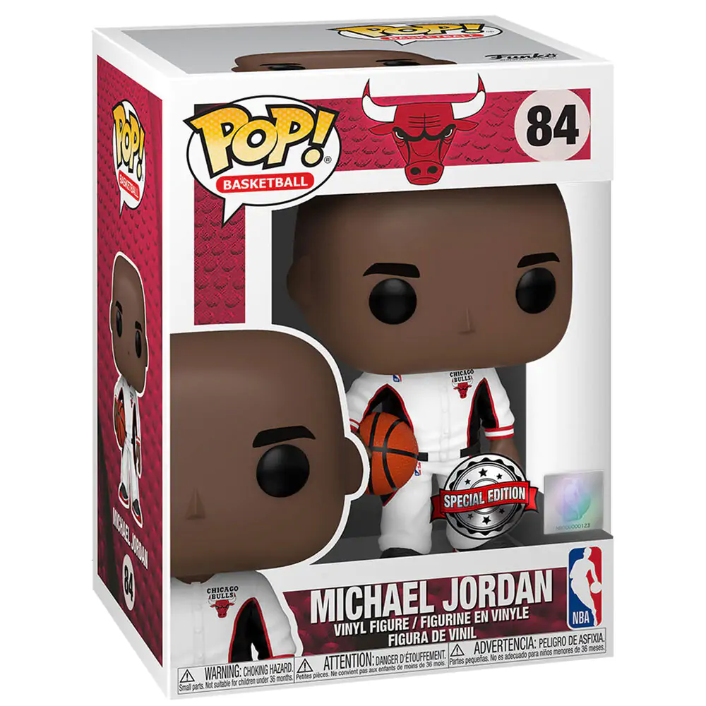 NBA Legends Funko POP! Sports Vinyl figúrka Michael Jordan (Bulls White Warmup) exkluzívnene 9 cm termékfotó