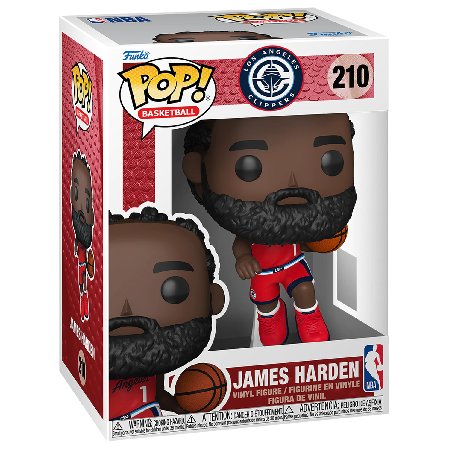 NBA Legends Funko POP! Sports Vinylová figúrka Philadelphia 76ers - James Harden 9 cm produktová fotografia
