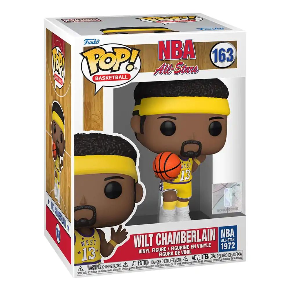 NBA Legends POP! Sports vinyl figúrka Wilt Chamberlain (1973) 9 cm termékfotó