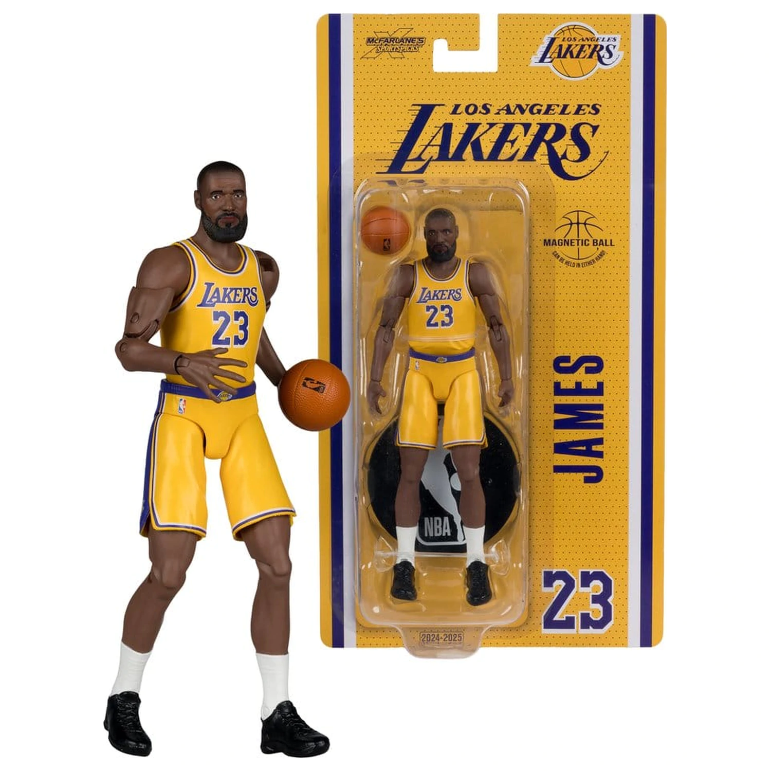 NBA SportsPicks akčná figúrka Lebron James (Los Angeles Lakers) 16 cm produktová fotografia
