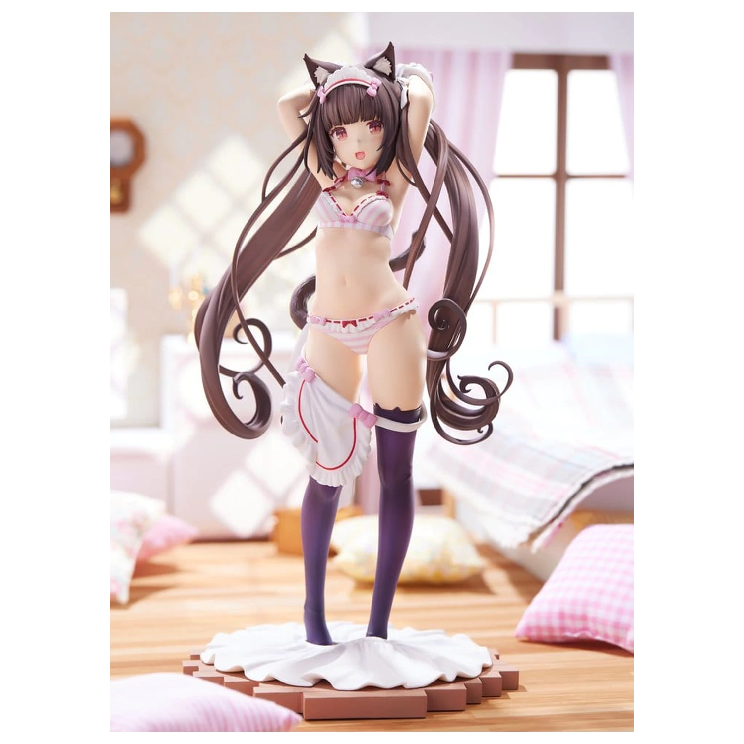 Nekopara PVC figúrka 1/7 Chocola Dress up time 24 cm produktová fotografia
