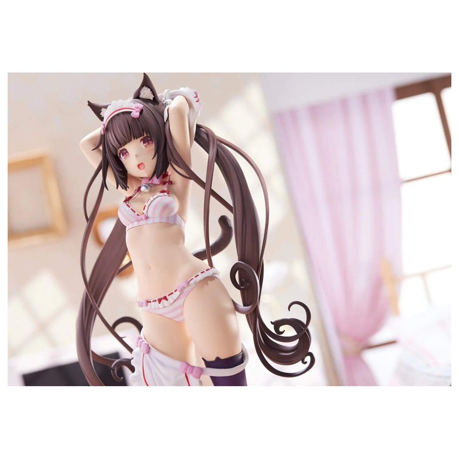 Nekopara PVC figúrka 1/7 Chocola Dress up time 24 cm produktová fotografia