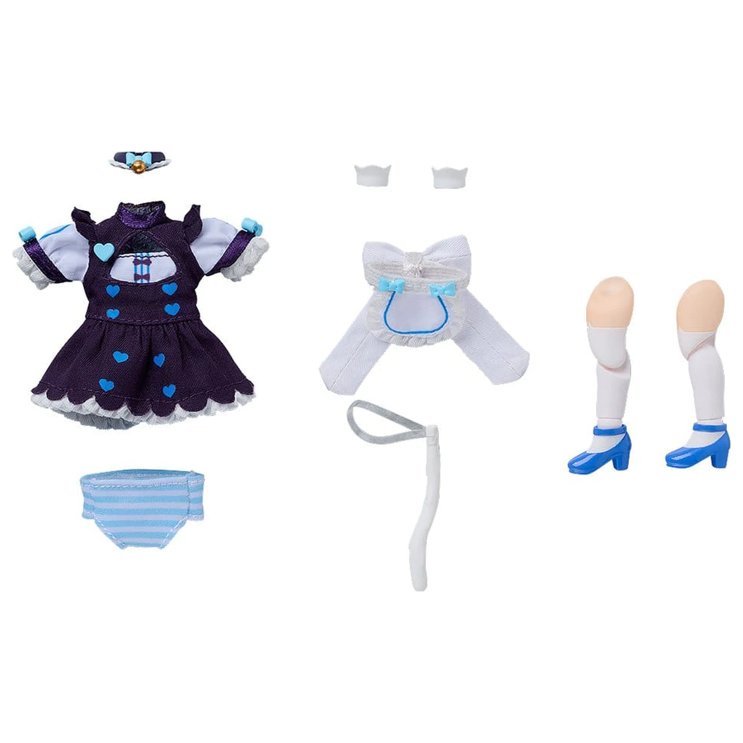 Nekopara Sekai Connect diely pre Nendoroid Doll figúrky Vanilla produktová fotografia
