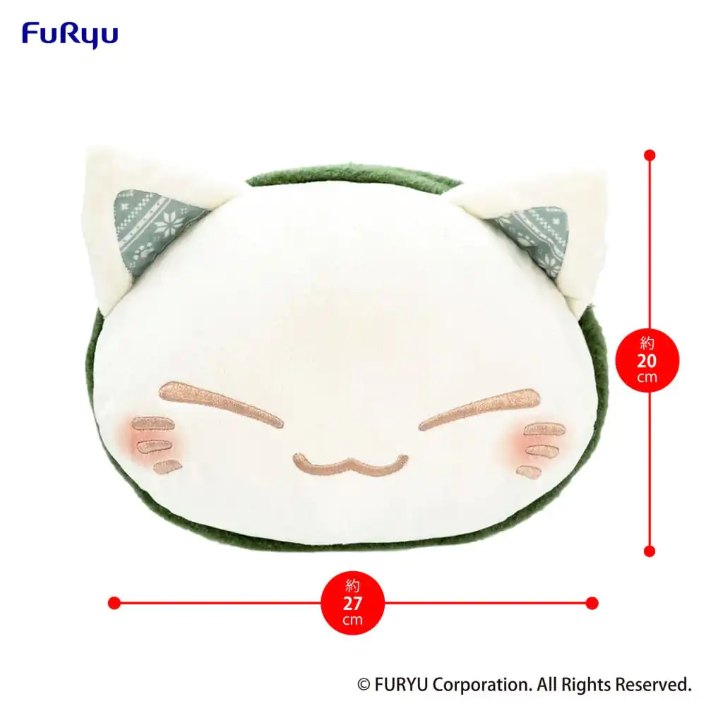 Nemuneko plyšová figúrka mačky Green Scarf Ver. 30 cm produktová fotografia