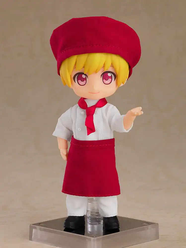 Nendoroid Príslušenstvo pre Nendoroid Doll figúrky sada oblečenia: Pastry Chef (Red) produktová fotografia