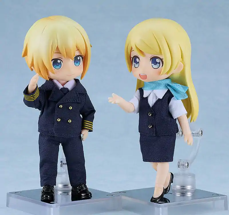 Nendoroid Príslušenstvo pre Nendoroid Doll figúrky Pracovná súprava oblečenia: Pilot produktová fotografia