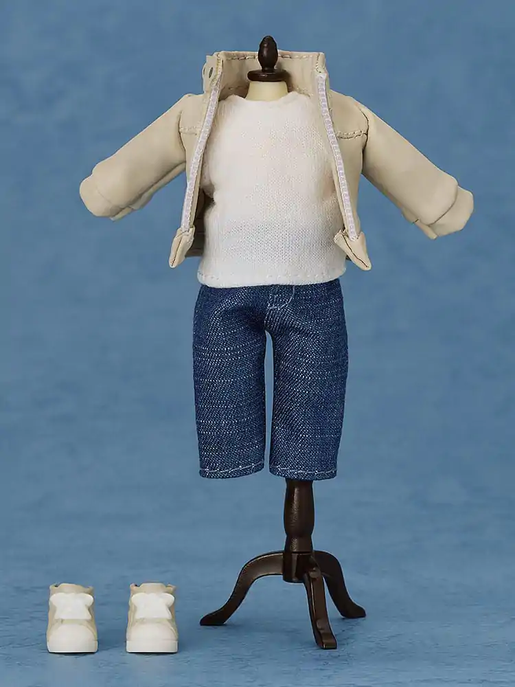 Sada oblečenia pre Nendoroid Doll Figures: Kožená bunda (Ivory) produktová fotografia