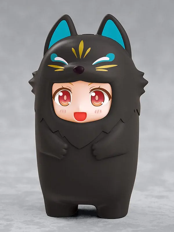 Nendoroid More Puzdro na tvárové časti Kigurumi pre figúrky Nendoroid Black Kitsune 10 cm produktová fotografia
