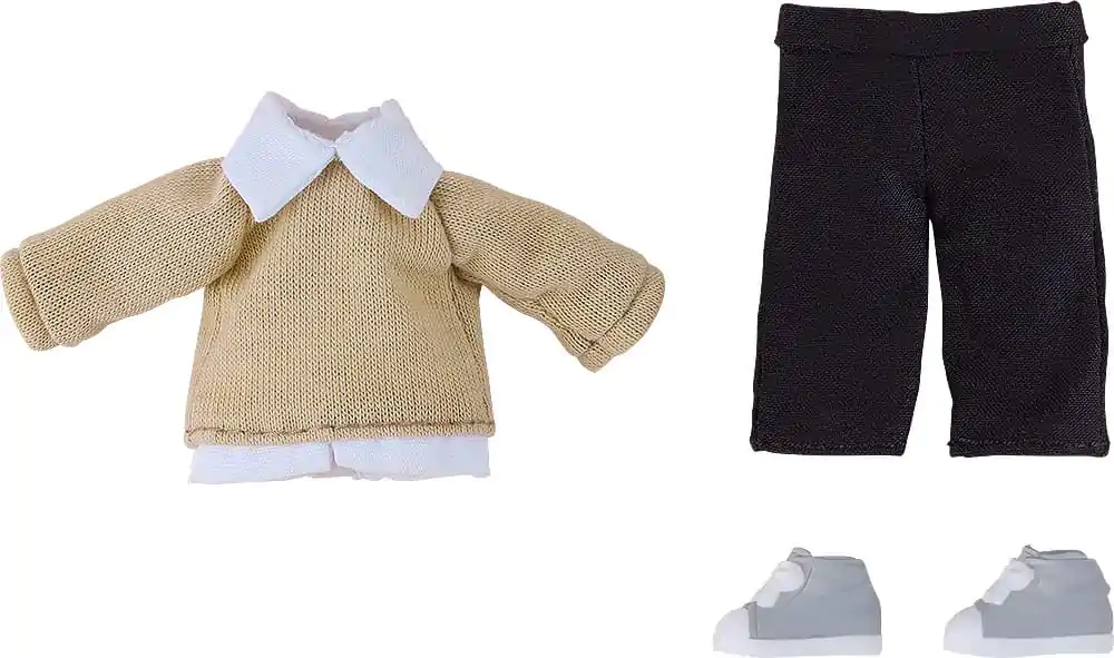 Nendoroid Príslušenstvo pre Nendoroid Doll figúrky sada oblečenia: Campus Outfit Girl (béžová) produktová fotografia