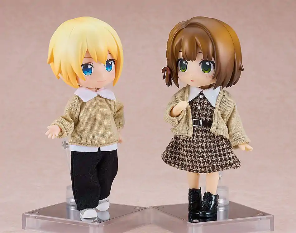 Nendoroid Príslušenstvo pre Nendoroid Doll figúrky sada oblečenia: Campus Outfit Girl (béžová) produktová fotografia