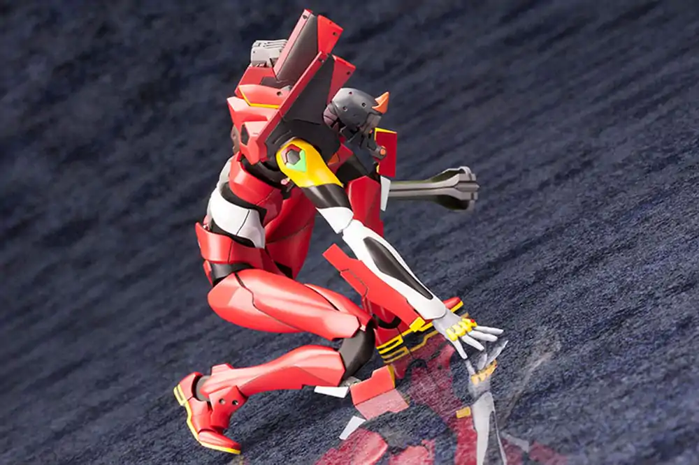 Neon Genesis Evangelion plastová stavebnica 1/400 Unit 02 19 cm produktová fotografia