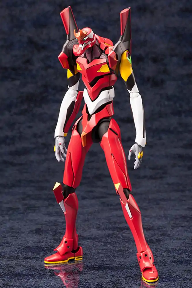 Neon Genesis Evangelion plastová stavebnica 1/400 Unit 02 19 cm produktová fotografia