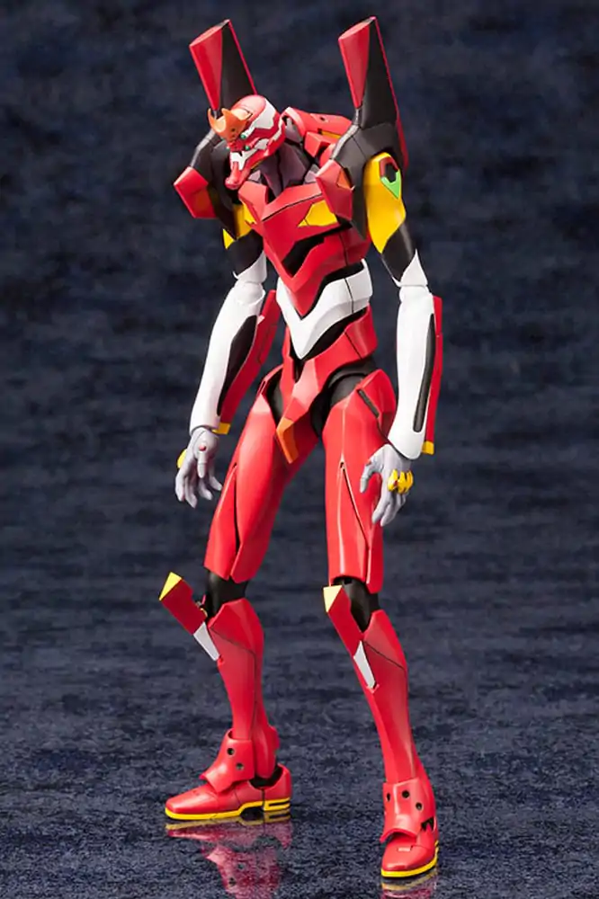 Neon Genesis Evangelion plastová stavebnica 1/400 Unit 02 19 cm produktová fotografia
