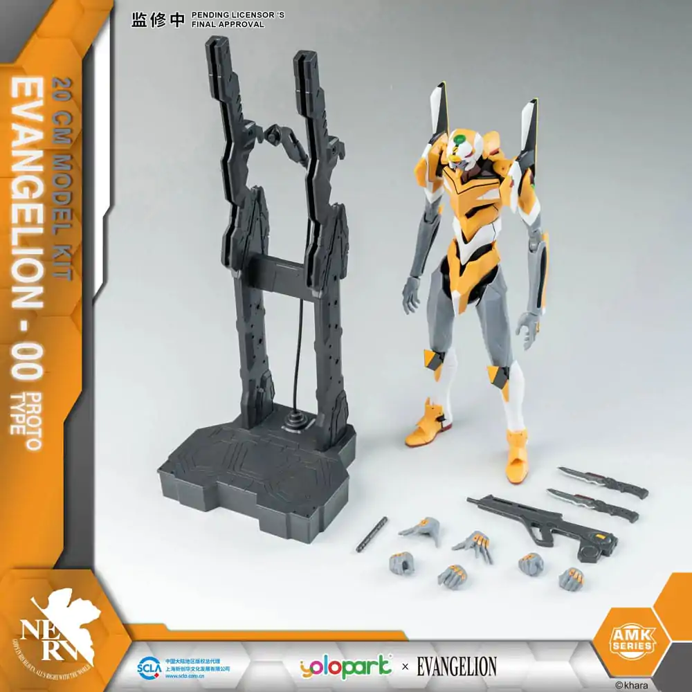 Neon Genesis Evangelion AMK sorozat Plastic Model Kit Eva-00 20 cm termékfotó