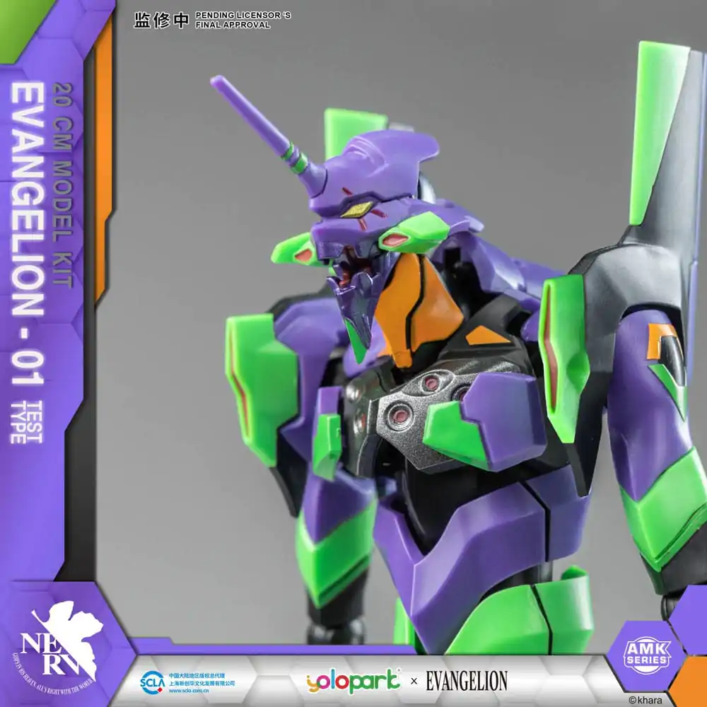 Neon Genesis Evangelion AMK Series Plastický model stavebnice Eva-01 20 cm termékfotó