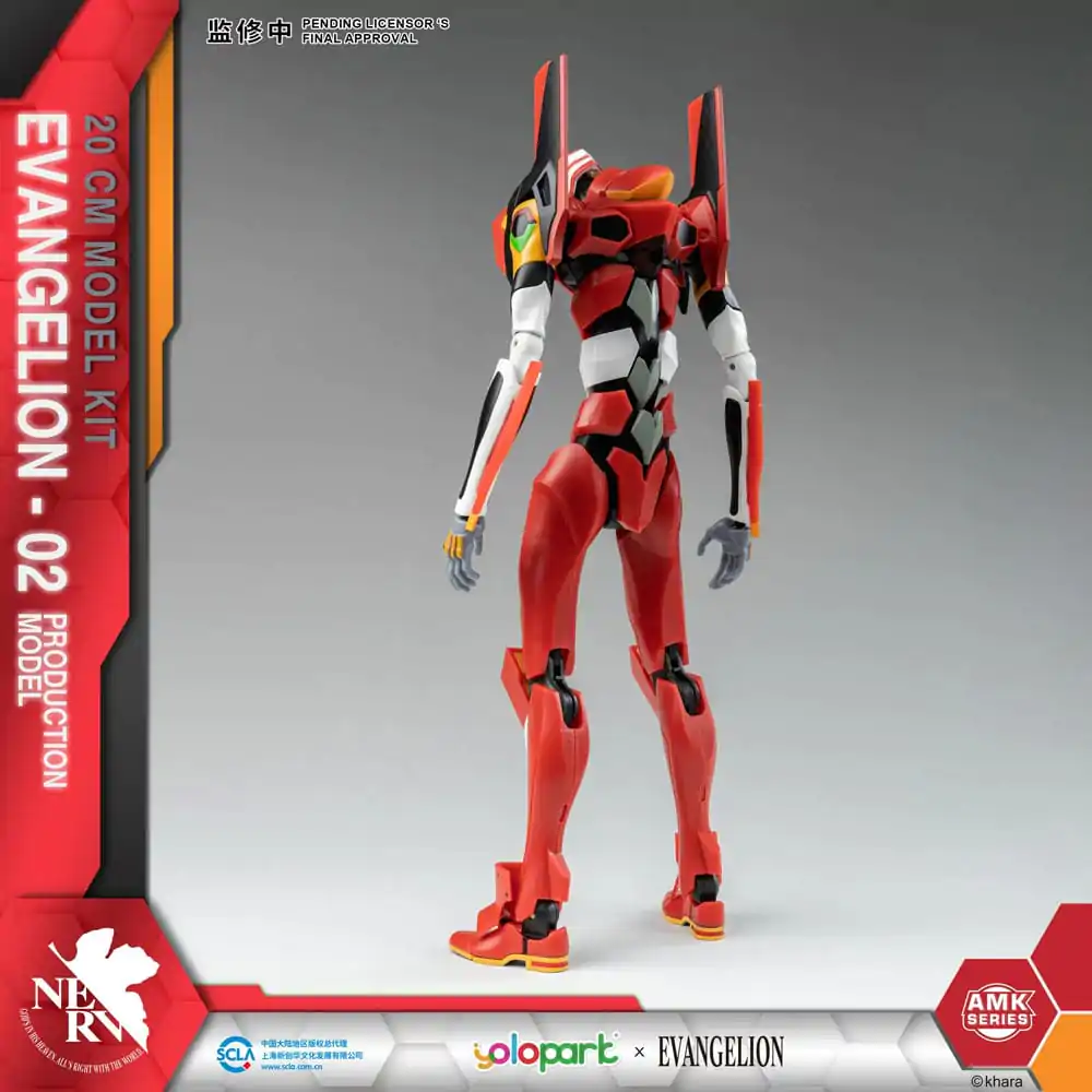 Neon Genesis Evangelion AMK Series Plastic Model Kit Eva-02 20 cm termékfotó