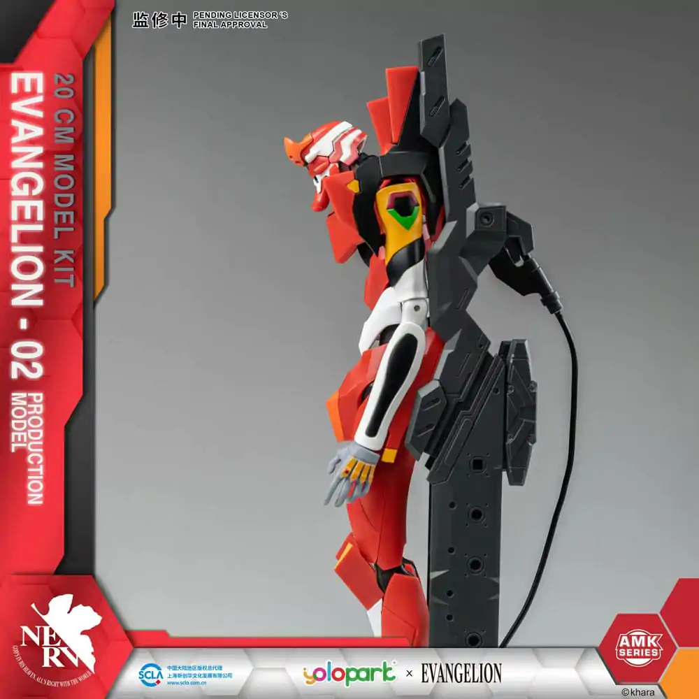 Neon Genesis Evangelion AMK Series Plastic Model Kit Eva-02 20 cm termékfotó