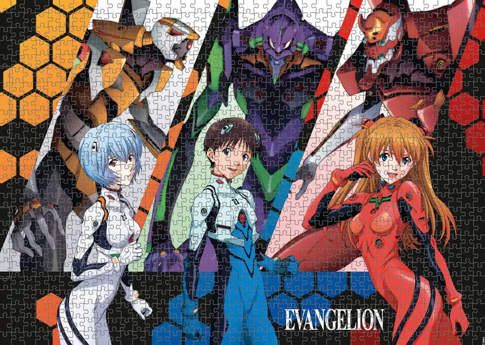 Neon Genesis Evangelion skladačka s postavami (1000 kusov) termékfotó