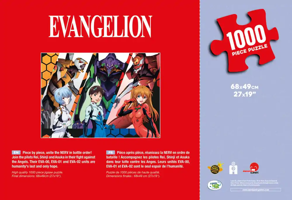 Neon Genesis Evangelion skladačka s postavami (1000 kusov) termékfotó