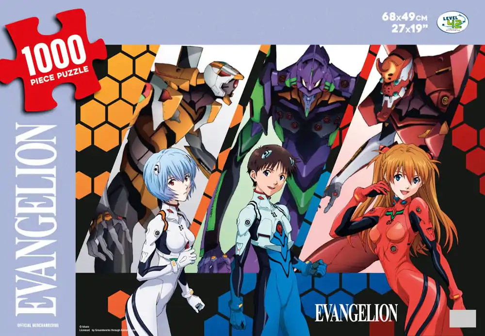 Neon Genesis Evangelion skladačka s postavami (1000 kusov) termékfotó