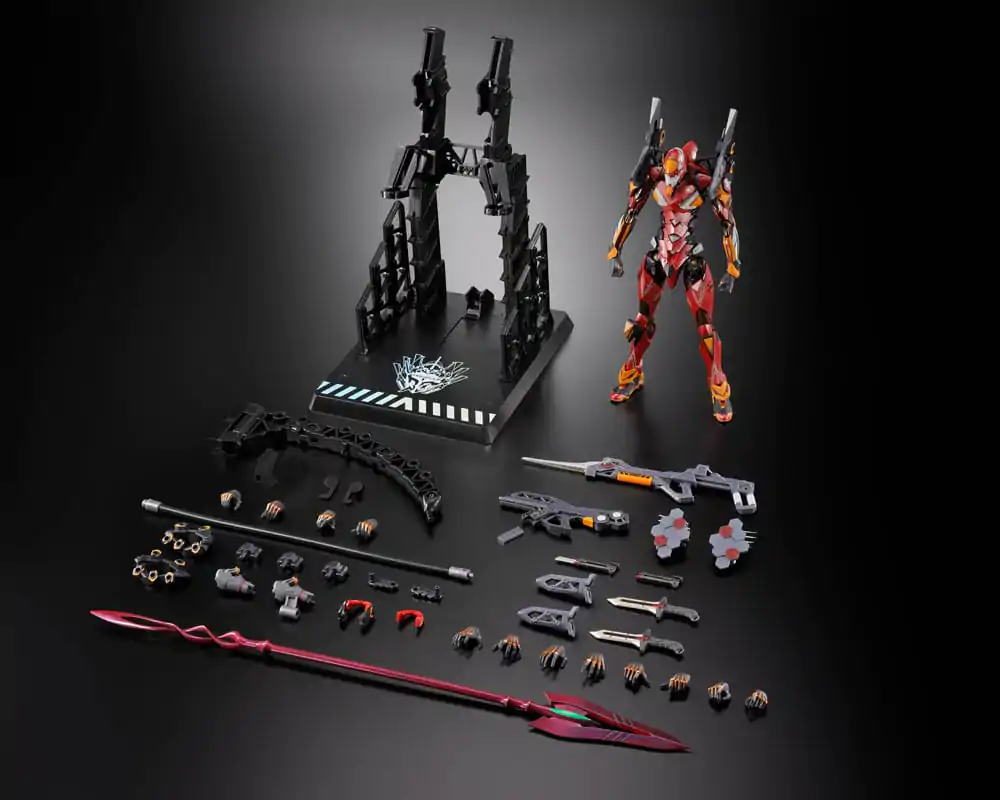 Neon Genesis Evangelion Metal Build Akčná figúrka Eva Production Model-02 30th with the Spear of Cassius 22 cm produktová fotografia