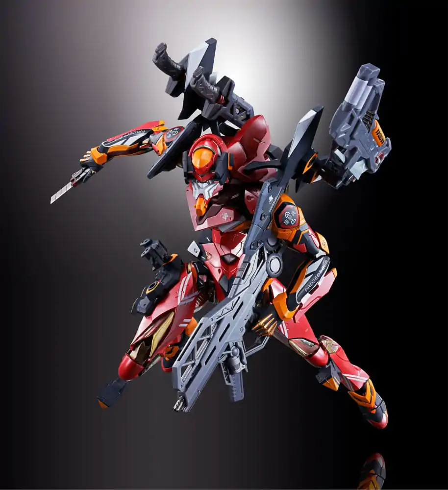 Neon Genesis Evangelion Metal Build Akčná figúrka Eva Production Model-02 30th with the Spear of Cassius 22 cm produktová fotografia
