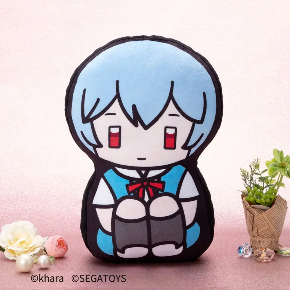 Neon Genesis Evangelion 2D plyšová figúrka Rei Ayanami 32 cm termékfotó