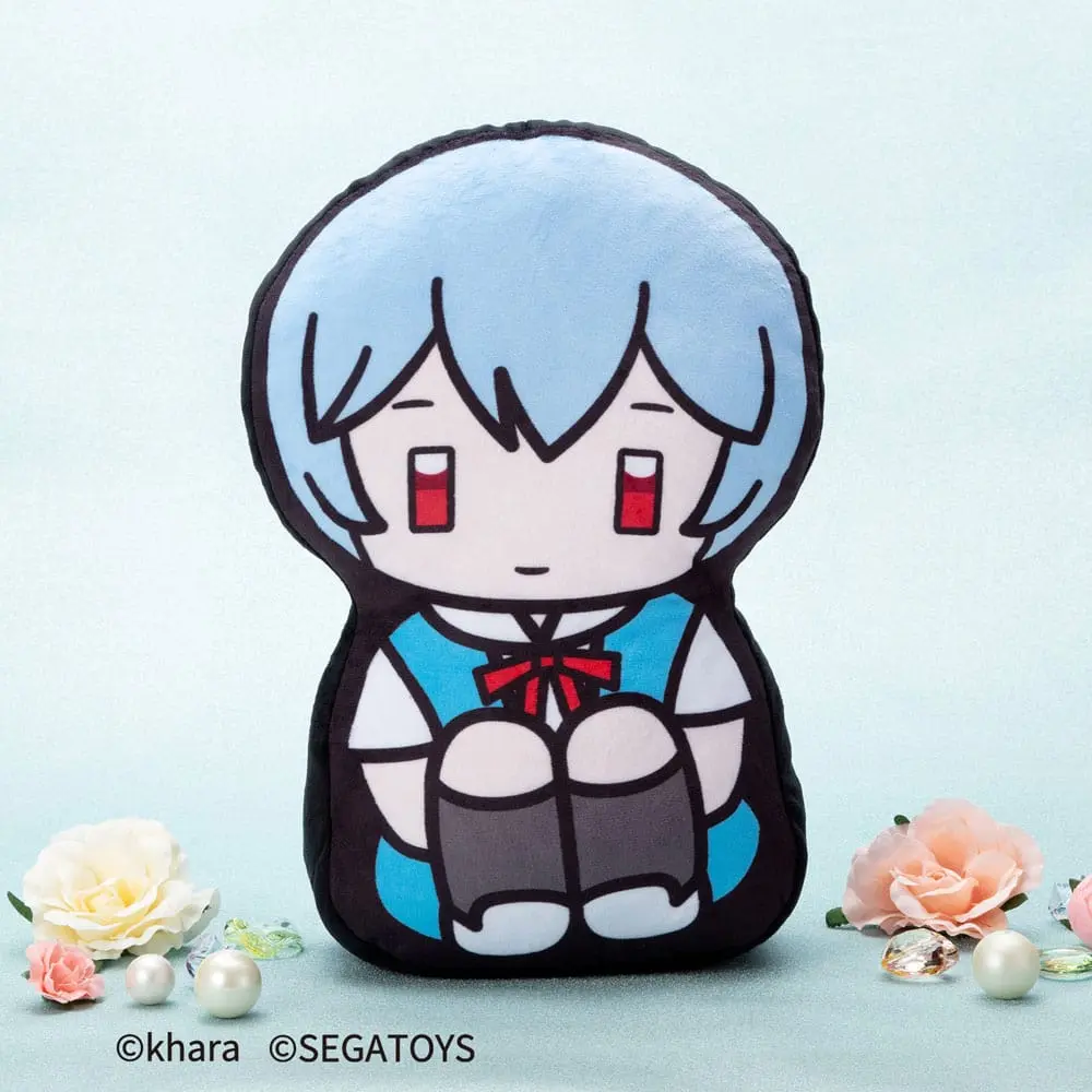 Neon Genesis Evangelion 2D plyšová figúrka Rei Ayanami 32 cm termékfotó