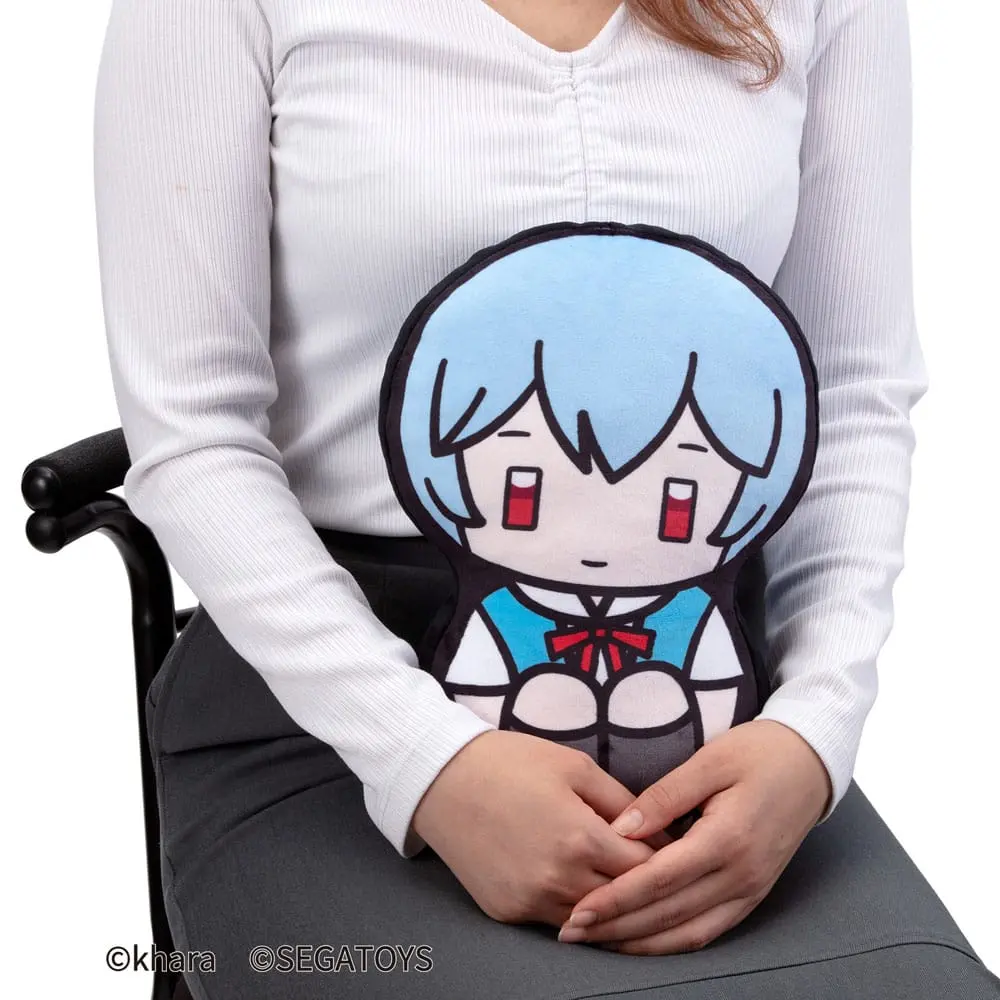 Neon Genesis Evangelion 2D plyšová figúrka Rei Ayanami 32 cm termékfotó